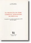 Da Protecção do Nome Comercial Estrangeiro em Portugal