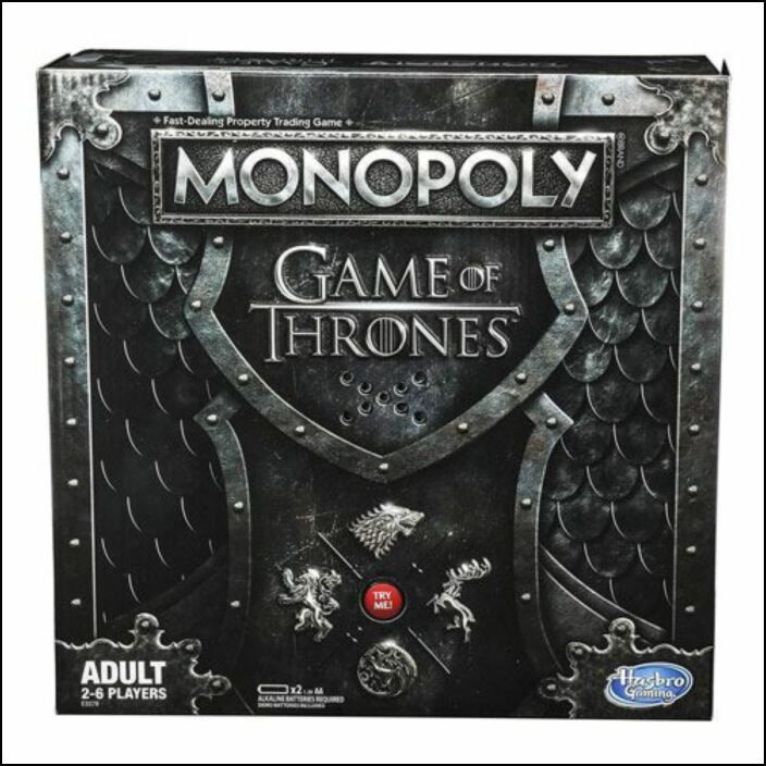 Monopoly: Game of Thrones Sound Edition - Jogo de Tabuleiro