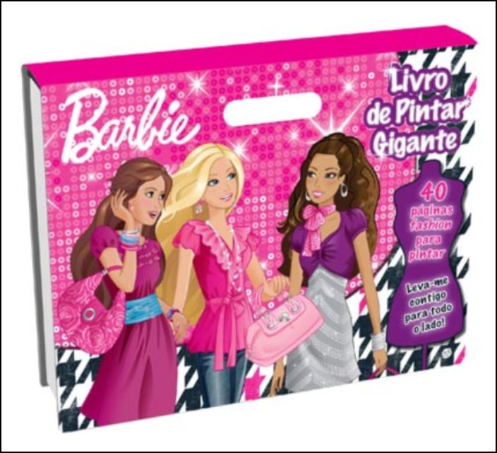 Barbie Escola de Princesas - Livro de Pintar - Livro - Bertrand