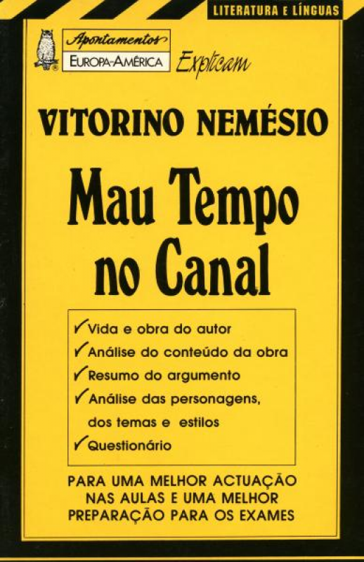 Mau Tempo no Canal - Vitorino Nemésio