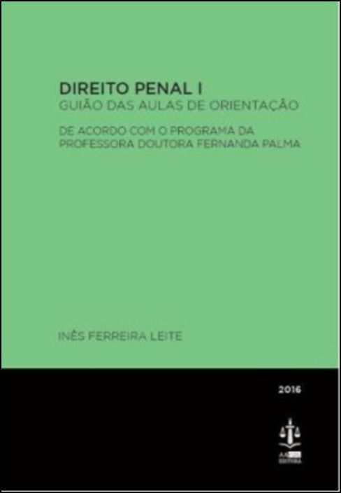 Direito Penal I - Guião das Aulas