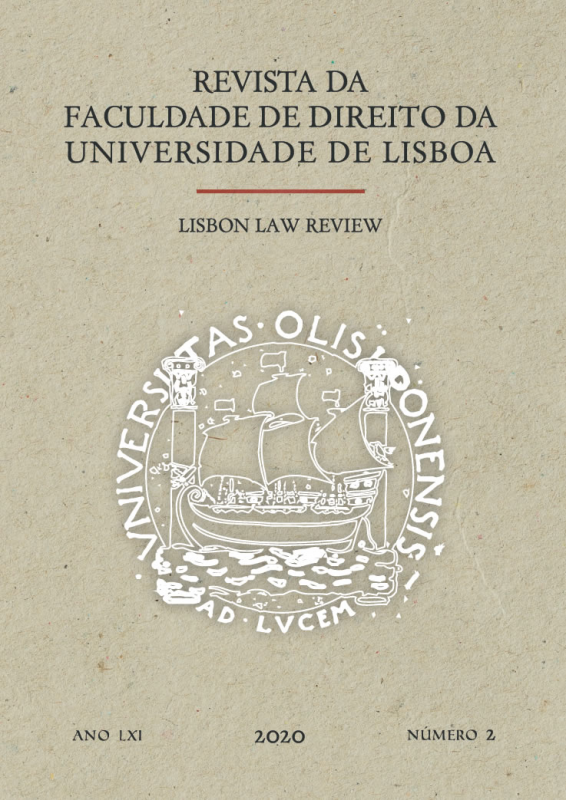 Revista da Faculdade de Direito da Universidade de Lisboa / Lisbon Law Review Ano LXI Vol. II