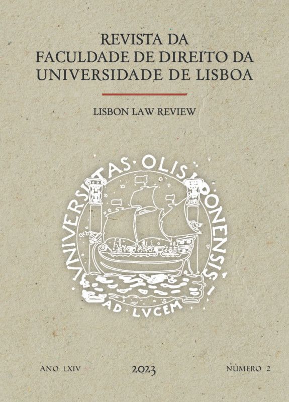 Revista da Faculdade de Direito da Universidade de Lisboa | Lisbon Law Review Ano LXIV Volume II