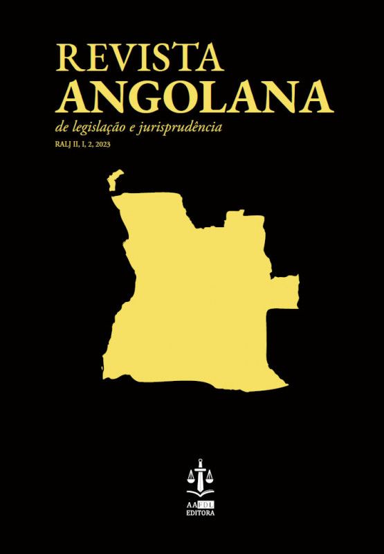Revista Angolana de Legislação e Jurisprudência II, I - II 2023