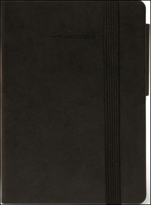 My Notebook – Small Lined Black
