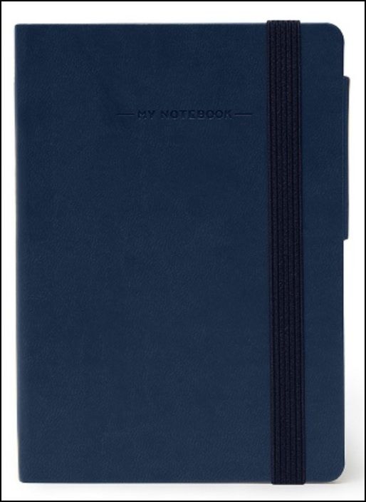 My Notebook – Small Lined Blue
