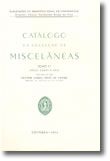 Catálogo da Colecção de Miscelâneas - Tomo 7.º