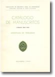 Catálogo de Manuscritos (Códices 1834 - 1930) Apostilas de Teologia