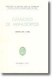 Catálogo de Manuscritos (Códices 3051 a 3160)
