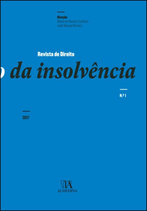 Revista de Direito da Insolvência n.º 1 (2017)