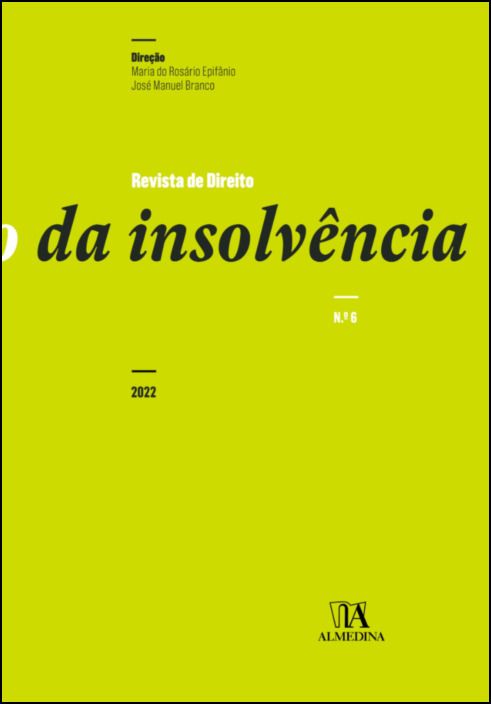 Revista de Direito da Insolvência n.º 6 (2022)