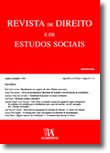 Revista de Direito e de Estudos Sociais, Janeiro-Setembro, N.º 1-3 Ano 2013