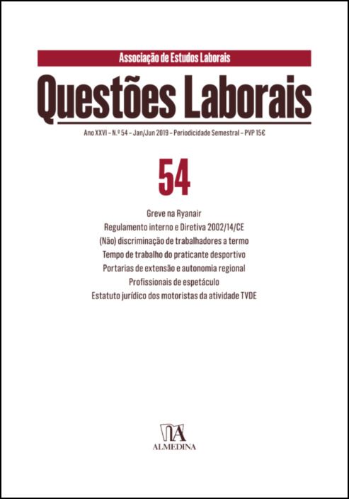 Questões Laborais n.º 54