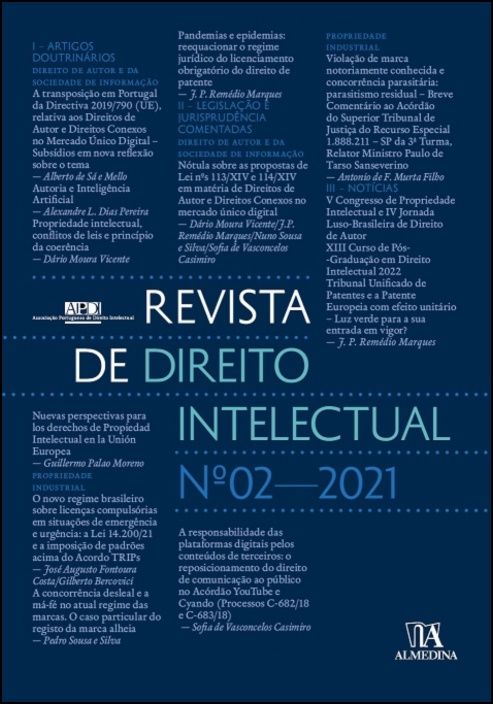Revista de Direito Intelectual n.º 2 - 2021