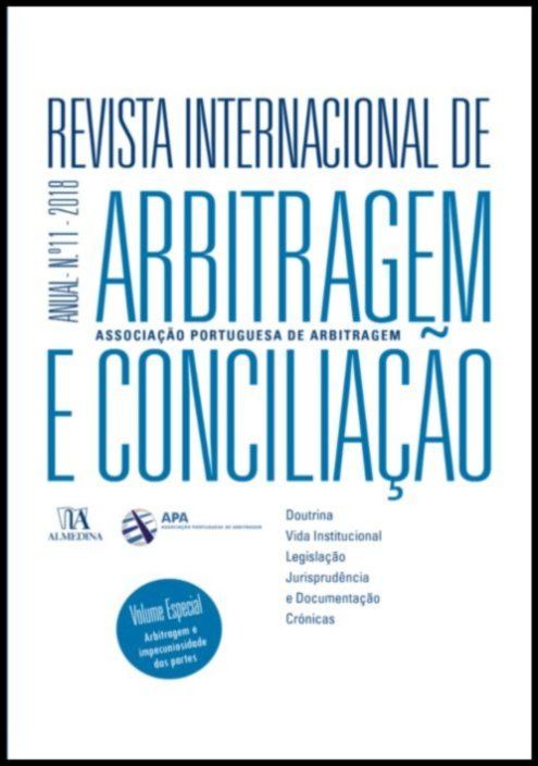 Revista Internacional de Arbitragem e Conciliação - Ano XI - 2018