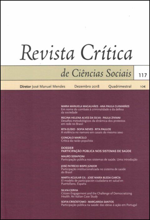 Revista Crítica de Ciências Sociais Nº 117