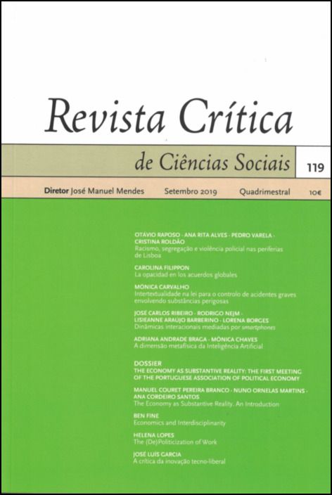 Revista Crítica de Ciências Sociais Nº 119