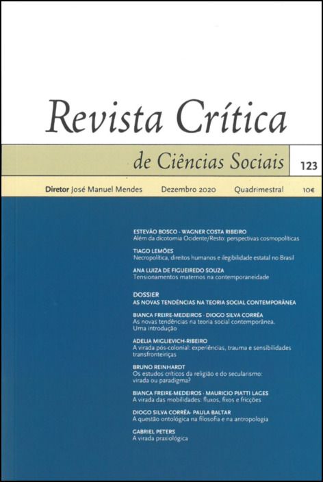 Revista Crítica de Ciências Sociais Nº 123