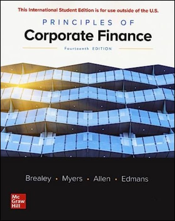 Principles of Corporate Finance (ISE)