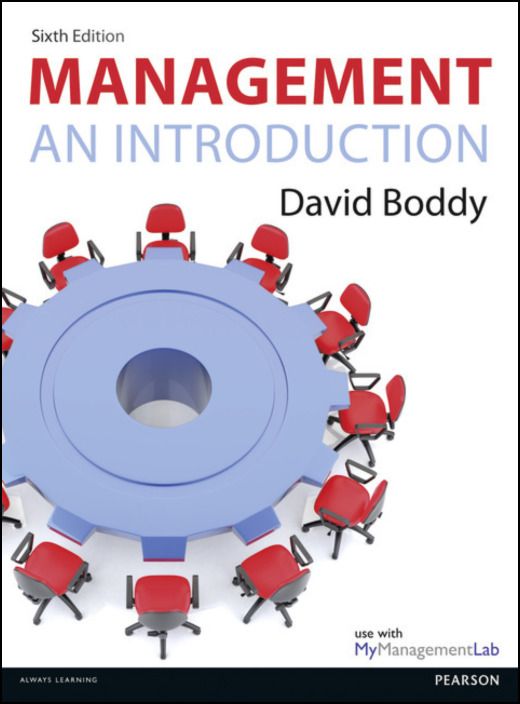 Management: An Introduction, by David Boddy