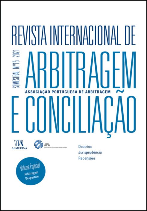 Revista Internacional de Arbitragem e Conciliação - Ano XV - 2021