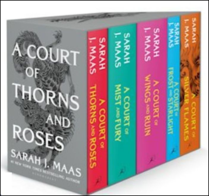 A Court of Thorns and Roses - Box Set (5 books, paperback)