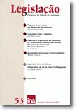 Legislação (Cadernos de Ciência de Legislação) n.º 53 - Outubro  Dezembro 2010
