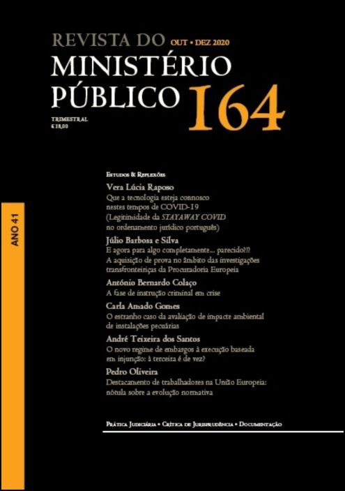 Revista do Ministério Público Nº 164