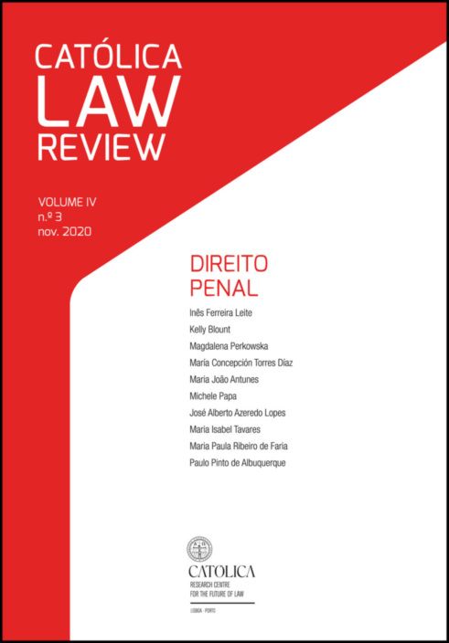 Católica Law Review - Direito Penal Vol. IV 2020