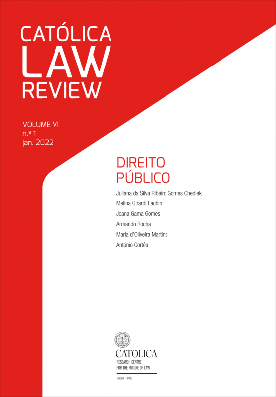 Católica Law Review Vol. 6 Nº 1 (2022) - Direito Público