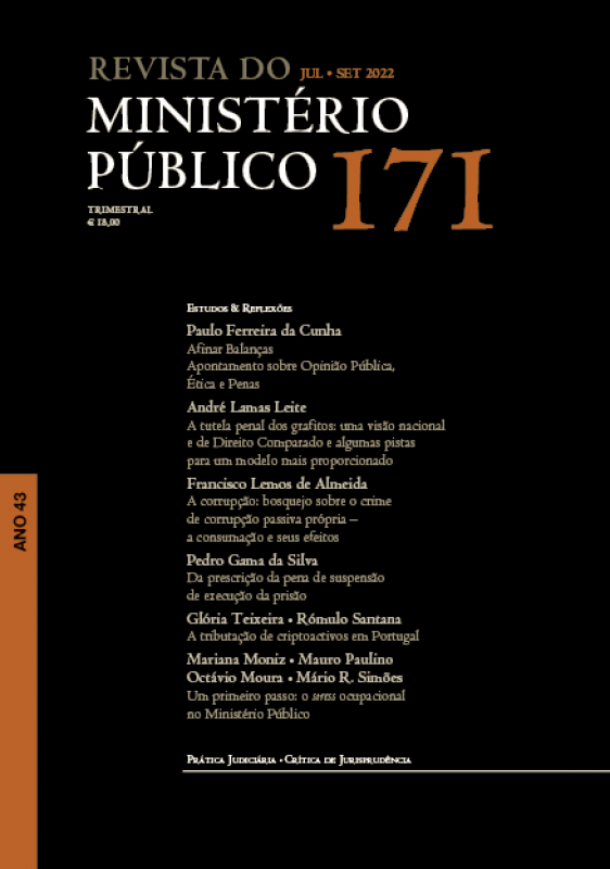 Revista do Ministério Público Nº 171
