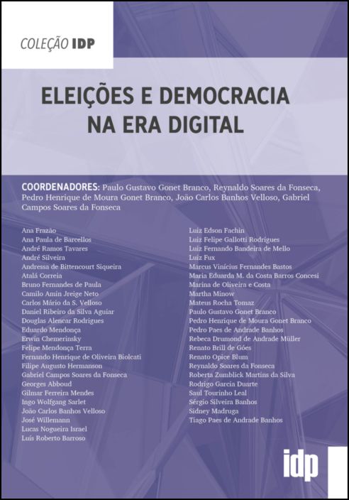Ebook - Eleições e Democracia na Era Digital
