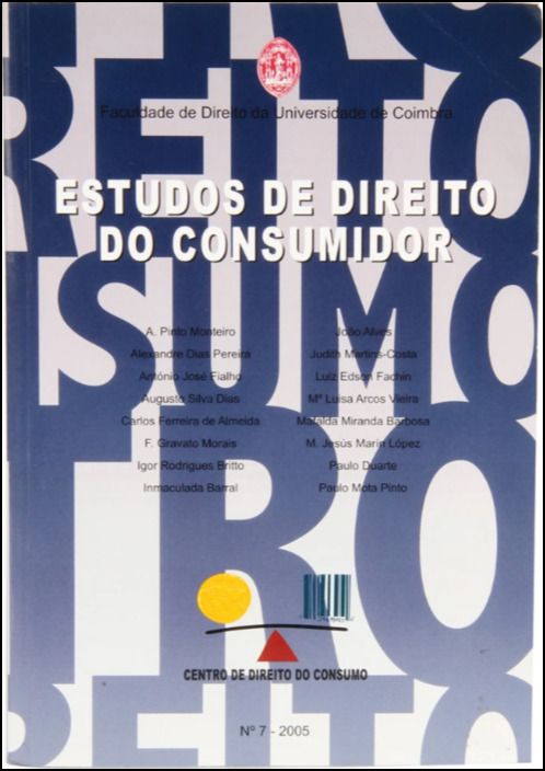 Estudos de Direito do Consumidor - Nº 7 - 2005