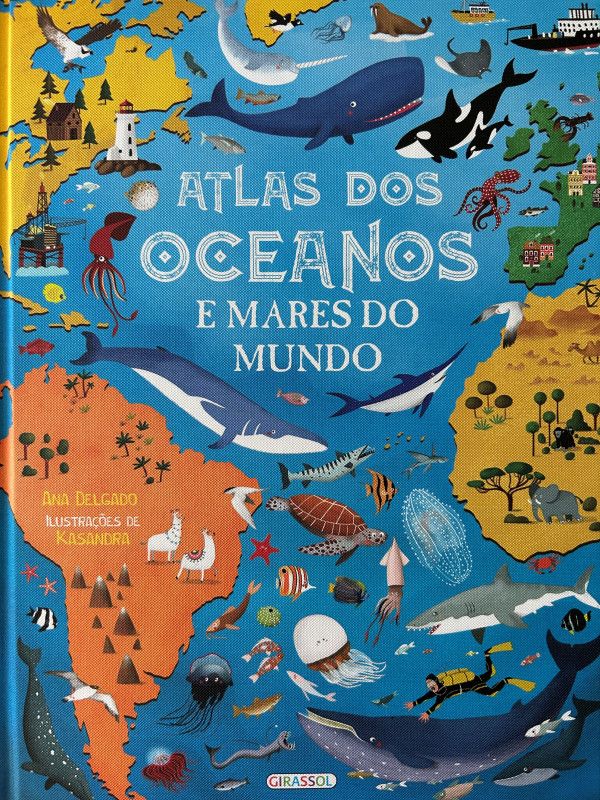 Atlas dos oceanos e mares do mundo 