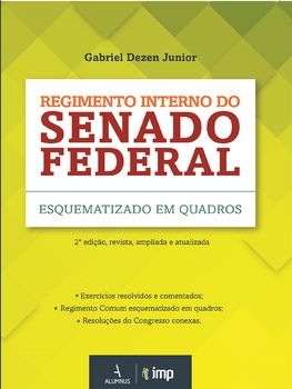 Regimento interno do Senado Federal esquematizado em quadros