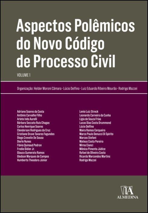 Aspectos Polêmicos do Novo Código de Processo Civil - Volume 1