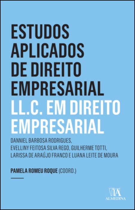 Estudos Aplicados de Direito Empresarial - L.LC em Direito Empresarial