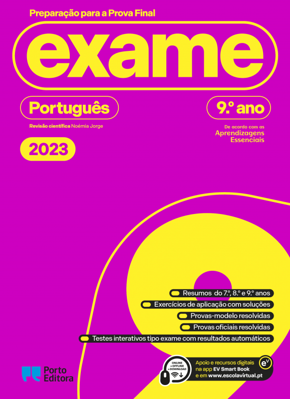 Preparação para a Prova Final 2023 - Português - 9.º Ano