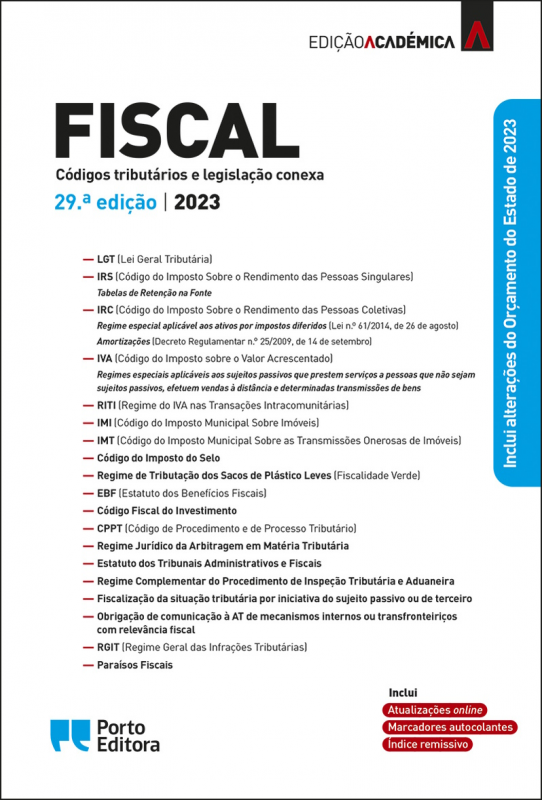 Fiscal - Edição Académica - Códigos Tributários e Legislação Conexa