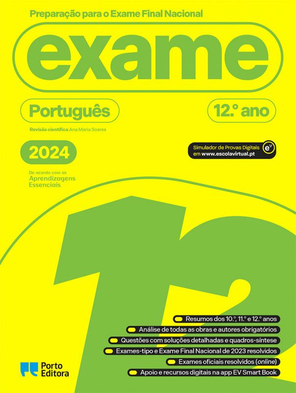 Preparação para o Exame Final Nacional 2024 - Português - 12.º Ano