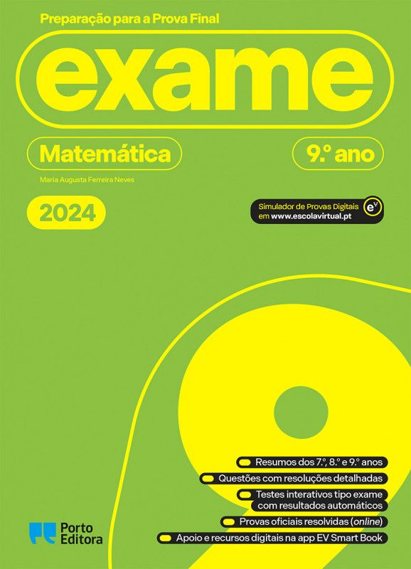 Preparação para a Prova Final 2024 - Matemática - 9.º Ano