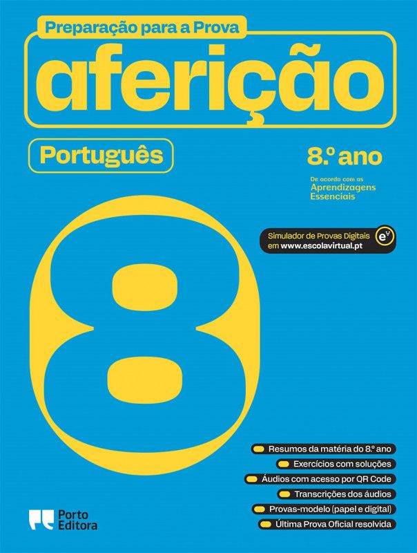 Preparação para a Prova de Aferição - Português - 8.º Ano