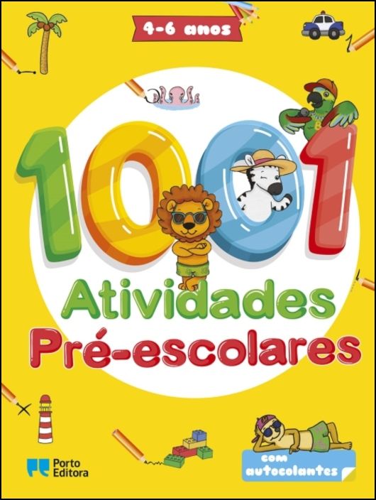 1001 Atividades Pré-escolares - 4-6 anos