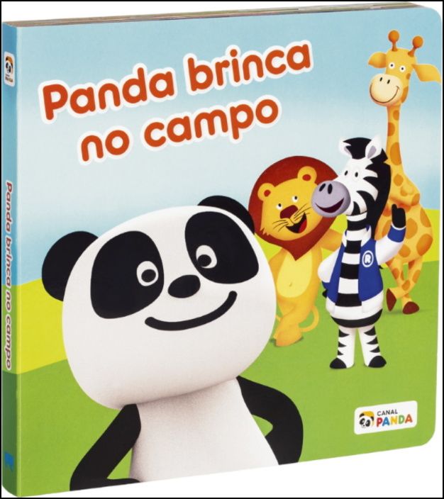 Canal Panda - Panda Brinca no Campo Livro-puzzle
