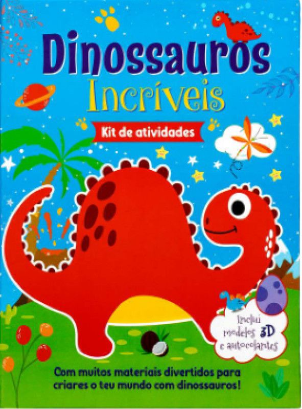 Dinossauros Incríveis - Kit de atividades