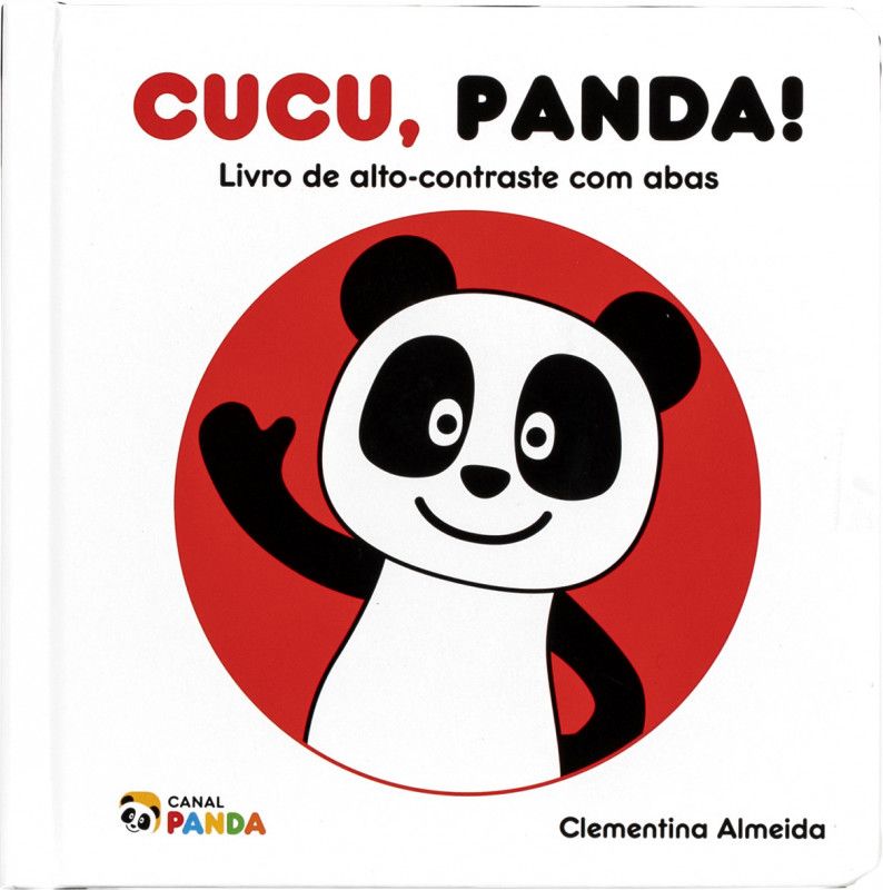 Canal Panda - Cucu, Panda! - Livro de alto-contraste