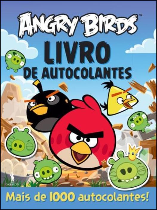 Angry Birds 1000 Autocolantes