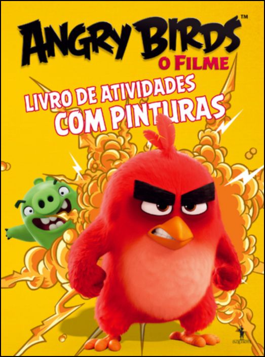Angry Birds Filme - Livro de Atividades com Pinturas