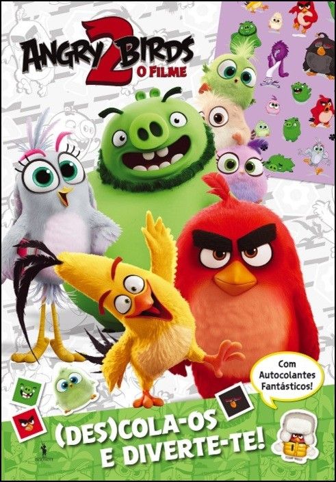 Angry Birds 2 - (Des)Cola-os e Diverte-te - História Para Colorir