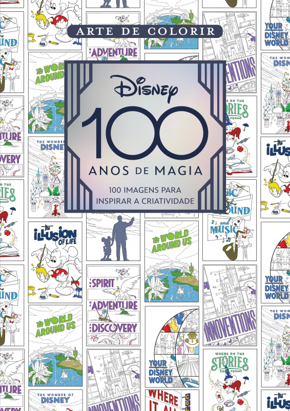 Arte de Colorir - Disney 100 Anos de Magia